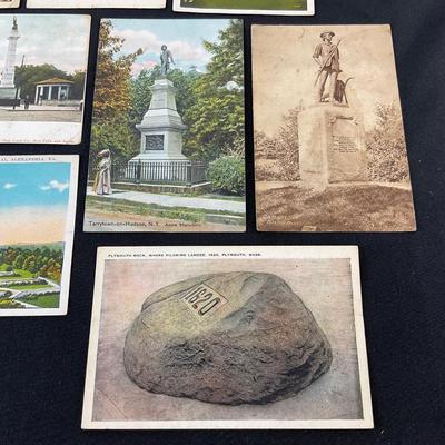 -118- POSTCARD | Assortment Of Monument Postcards