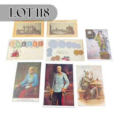 -118- POSTCARD | Assortment Of Foreign Postcards