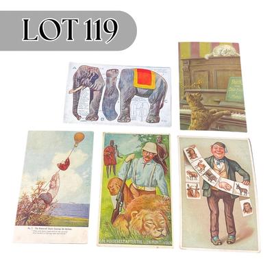 -119- POSTCARD | Assortment Of Animal Postcards