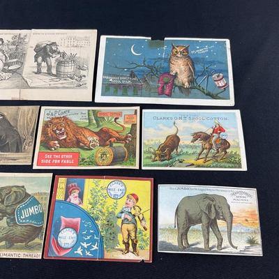 -120- EPHEMERA | Vintage Spool & Thread Advertisements