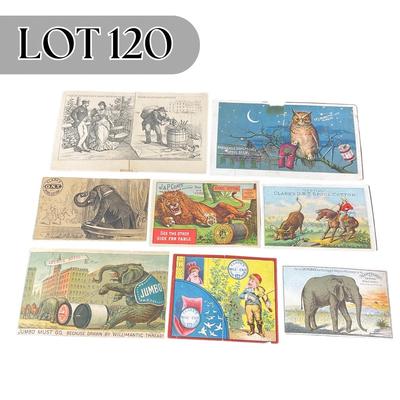 -120- EPHEMERA | Vintage Spool & Thread Advertisements