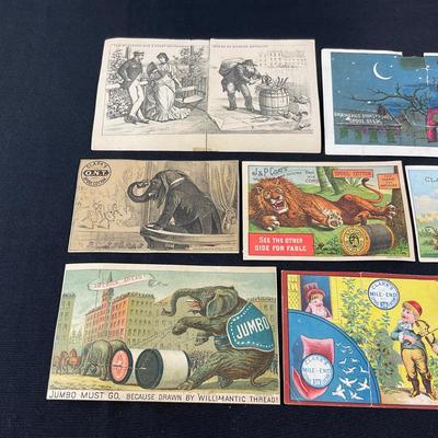 -120- EPHEMERA | Vintage Spool & Thread Advertisements