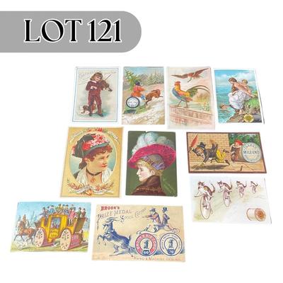 -121- EPHEMERA | Vintage Spool & Thread Advertisements