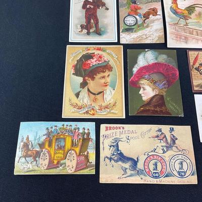 -121- EPHEMERA | Vintage Spool & Thread Advertisements