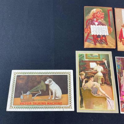 -122- EPHEMERA | Vintage Piano Postcards & Advertisements