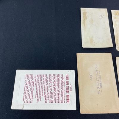 -122- EPHEMERA | Vintage Piano Postcards & Advertisements