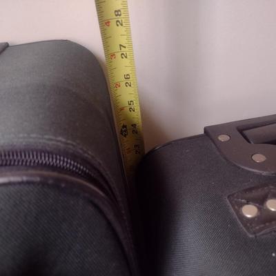 Pair of Fabric Carry Luggage Bags