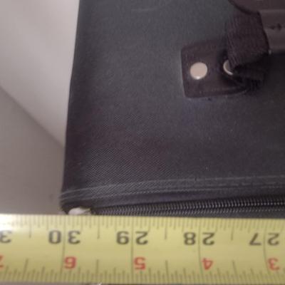 Pair of Fabric Carry Luggage Bags