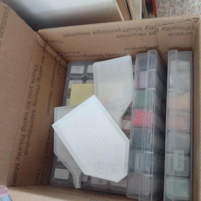 Large Collection of Beads and Craft Items