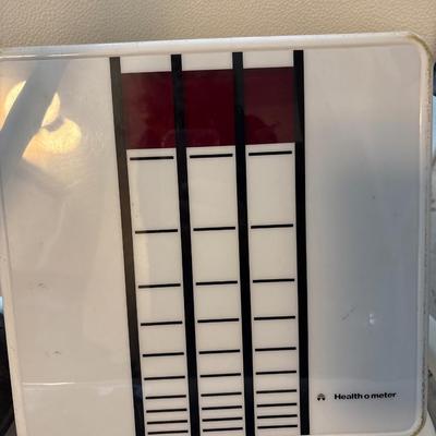 Shower stool, walker, scale, etc