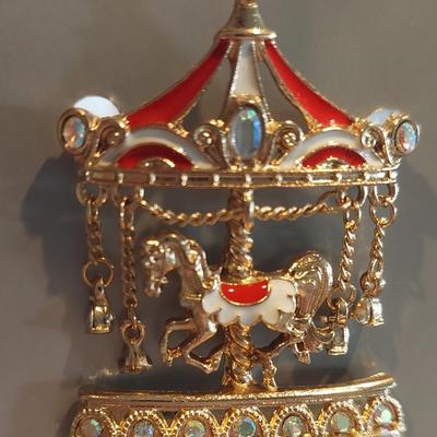 Carousel Brooch