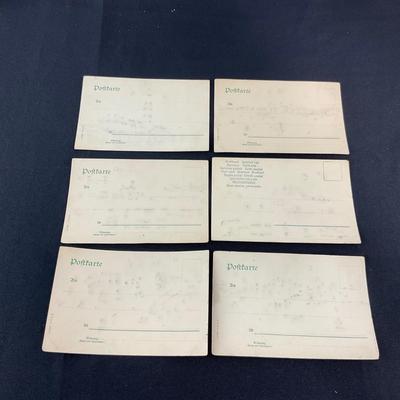 -127- POSTCARD | Vintage Hamburg | Hold To The Light Postcards