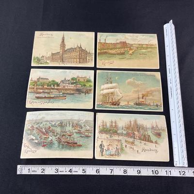 -127- POSTCARD | Vintage Hamburg | Hold To The Light Postcards