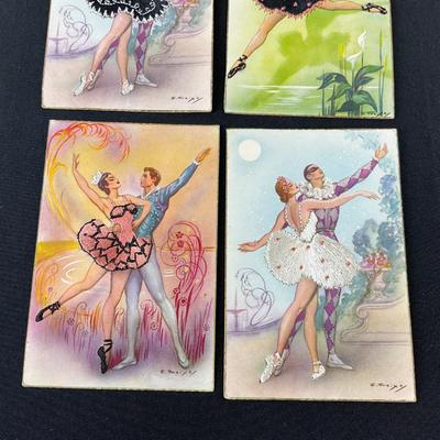 -130- POSTCARD | Vintage Embroidered Postcards