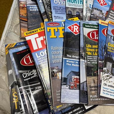 Train magazines