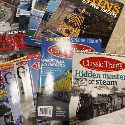 Train magazines