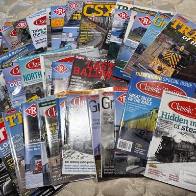 Train magazines