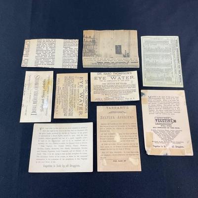 -133- EPHEMERA | Assortment Of Vintage Advertising