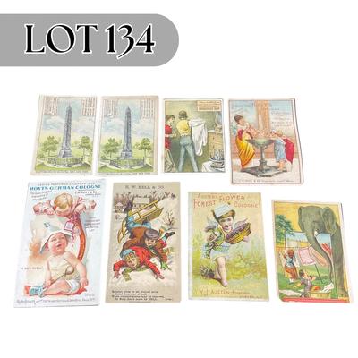 -134- EPHEMERA | Vintage Cologne Advertisements