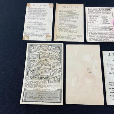 -134- EPHEMERA | Vintage Cologne Advertisements