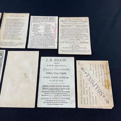 -134- EPHEMERA | Vintage Cologne Advertisements