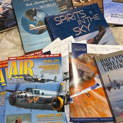 Books & mags on Airplanes