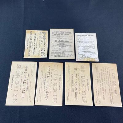 -135- EPHEMERA | Vintage Cologne Advertisements