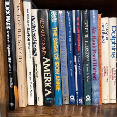 Books - 2 shelves full