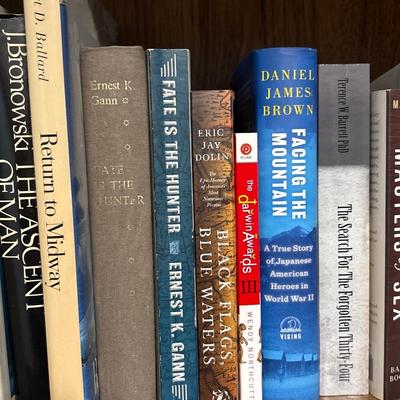 Books - 2 shelves full