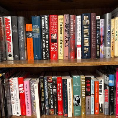 Books - 2 shelves full