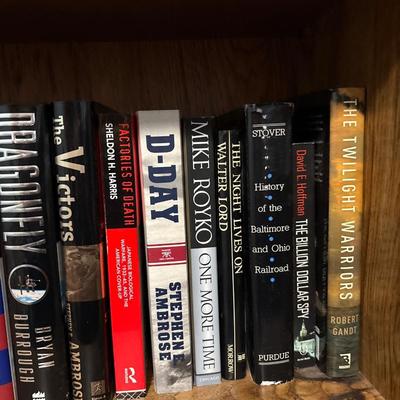 Books - 2 shelves full