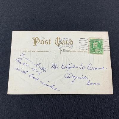 -140- POSTCARD | Antique 1912 Thanksgiving Postcard