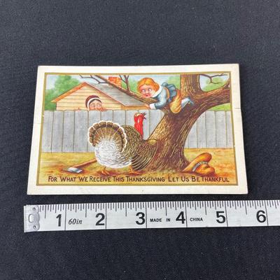 -140- POSTCARD | Antique 1912 Thanksgiving Postcard