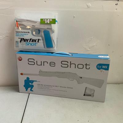 627 Wii Gaming Console Accessories Shore Shot & Perfect Shot