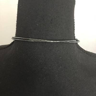 Beautiful caller photo turquoise stone & hematite