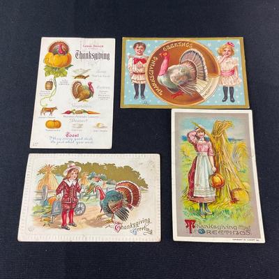 -143- POSTCARD | Thanksgiving Postcards