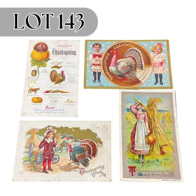-143- POSTCARD | Thanksgiving Postcards