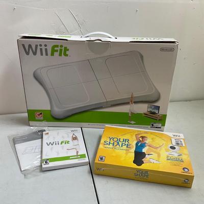 631 Wii Fit Board with New CD and Your Shape