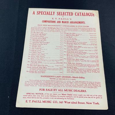 -150- E.T. PAULL | March Victorious | By Elizabeth G. Black | Arranged By E.T. Paull | Sheet Music