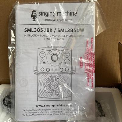 636 New in Box Singing Machine Karaoke