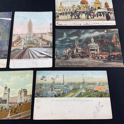 -151- POSTCARDS | Assortment Of Coney Island Postcards