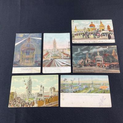 -151- POSTCARDS | Assortment Of Coney Island Postcards