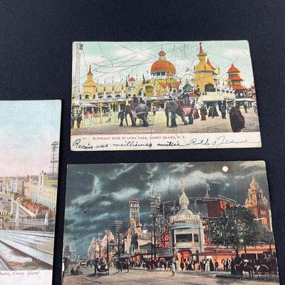 -151- POSTCARDS | Assortment Of Coney Island Postcards