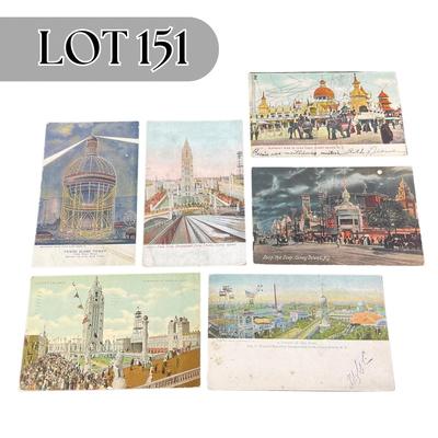 -151- POSTCARDS | Assortment Of Coney Island Postcards