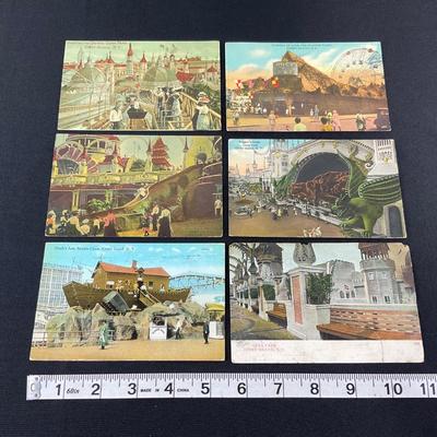 -152- POSTCARDS | Assortment Of Coney Island Postcards