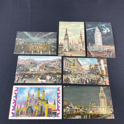 -153- POSTCARDS | Assortment Of Coney Island Postcards