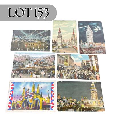-153- POSTCARDS | Assortment Of Coney Island Postcards
