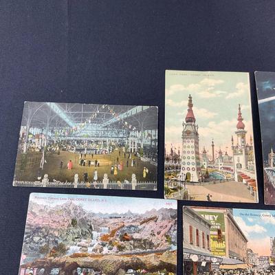 -153- POSTCARDS | Assortment Of Coney Island Postcards