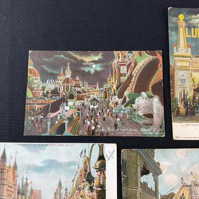 POSTCARDS | Assortment Of Coney Island Postcards