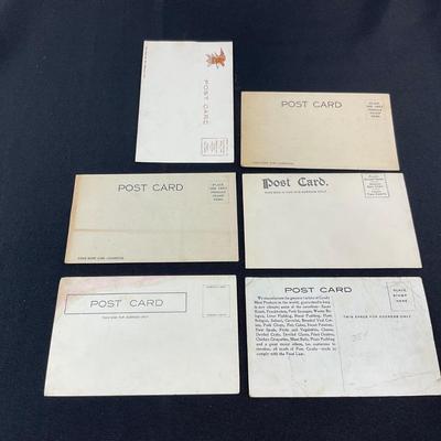 -156- POSTCARDS | Assortment Of Black & White Coney Island Postcards